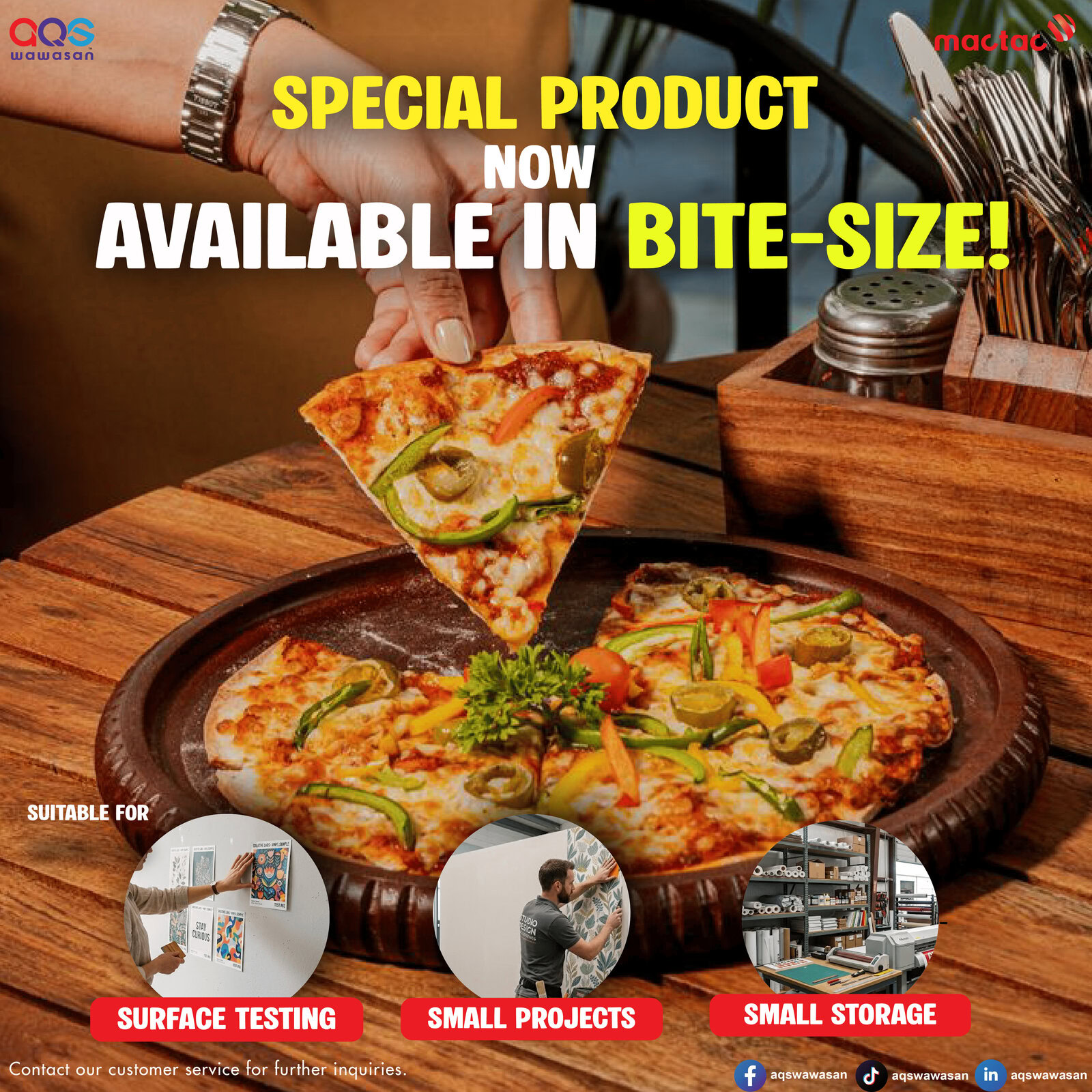 Premium Materials, Now in Bite Size! Same Premium Quality. Smaller Quantity. Better Flexibility.