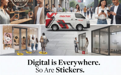 Sticker Still Matters: Why Self-Adhesive Materials Remain Relevant in Modern Signage