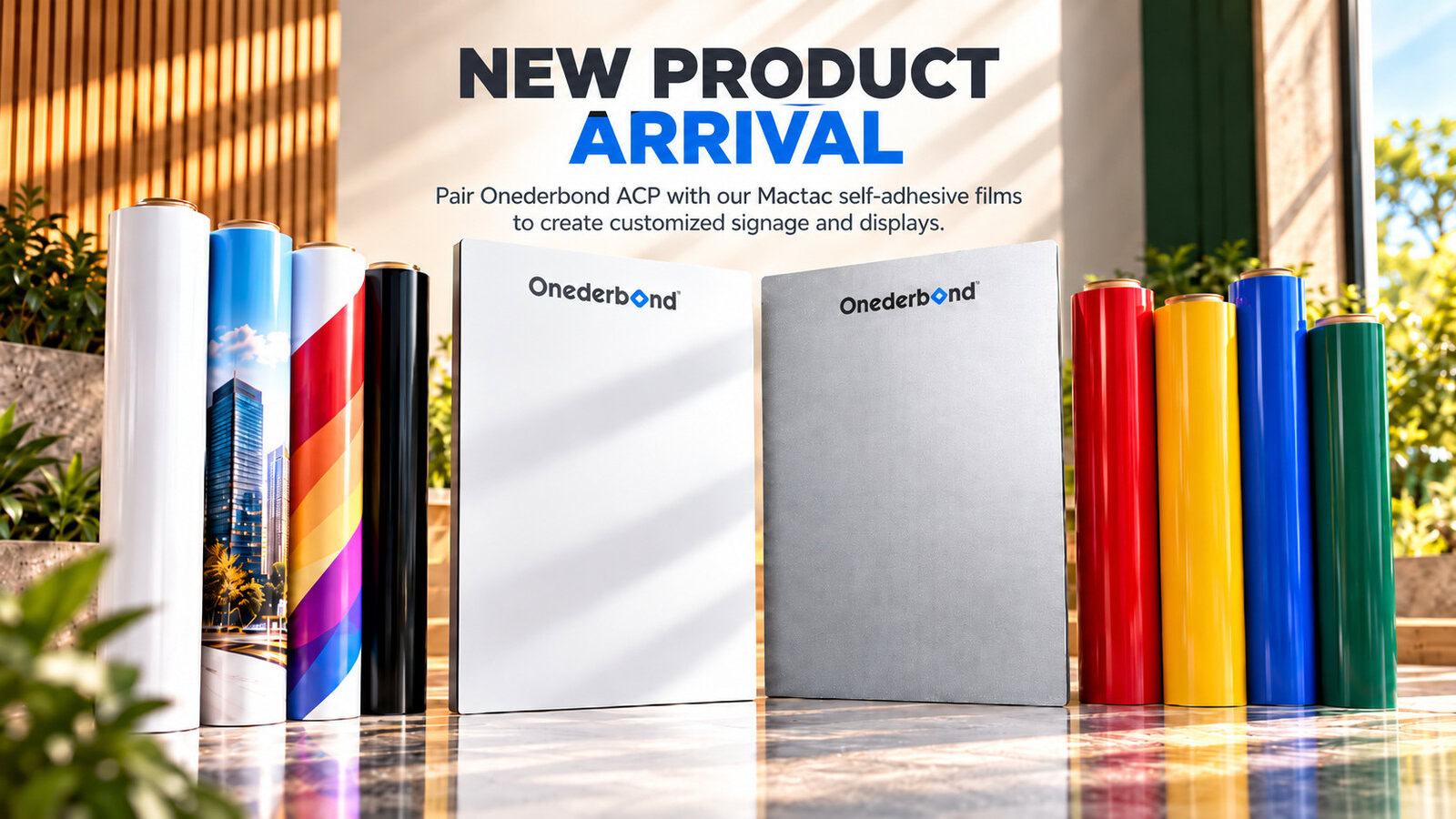 onederbond acp product arrival display (1)